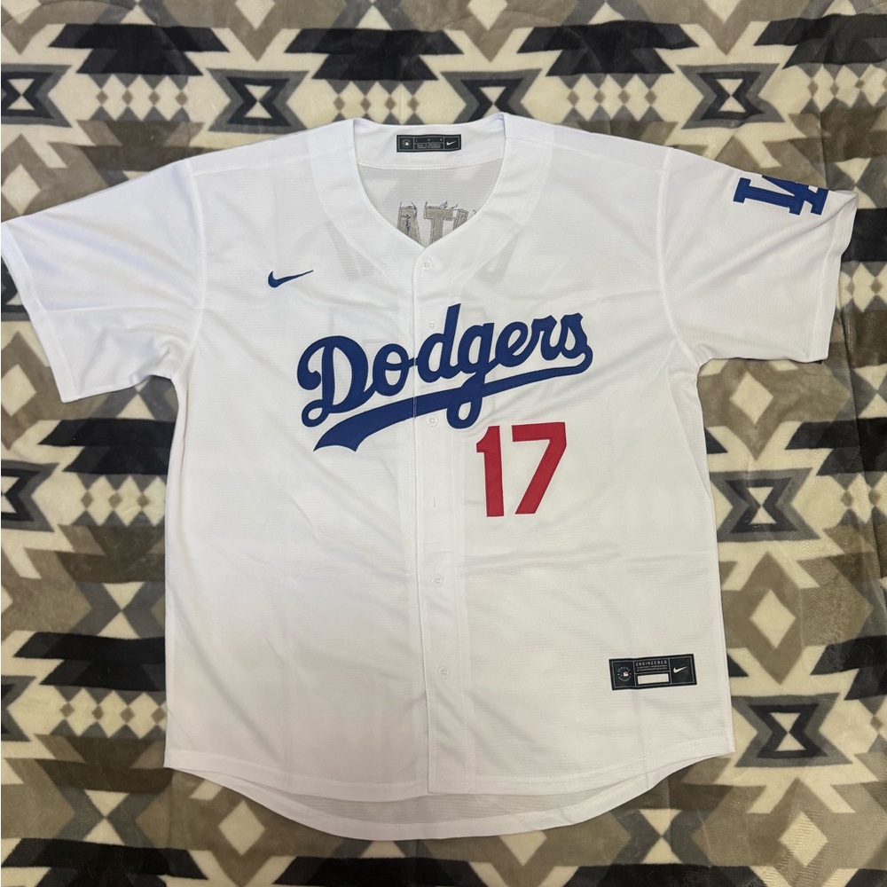 Shohei Ohtani Stitched Dodgers Jersey